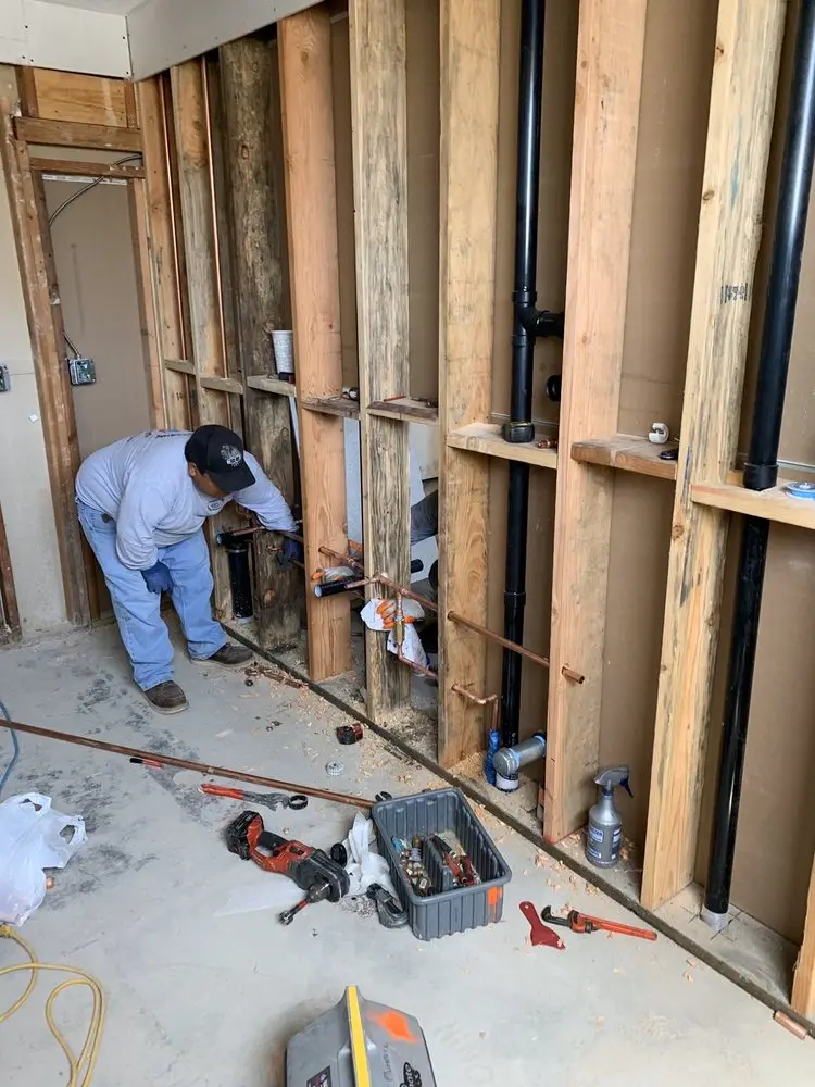 Commercial rough-in plumbing for Trenchless Sewer Repair in Fairhope